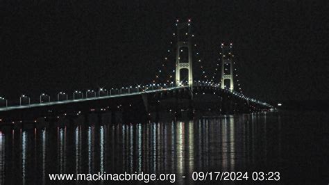 Mackinac Bridge Live Web Cam, Mackinaw City Live Cam, St.